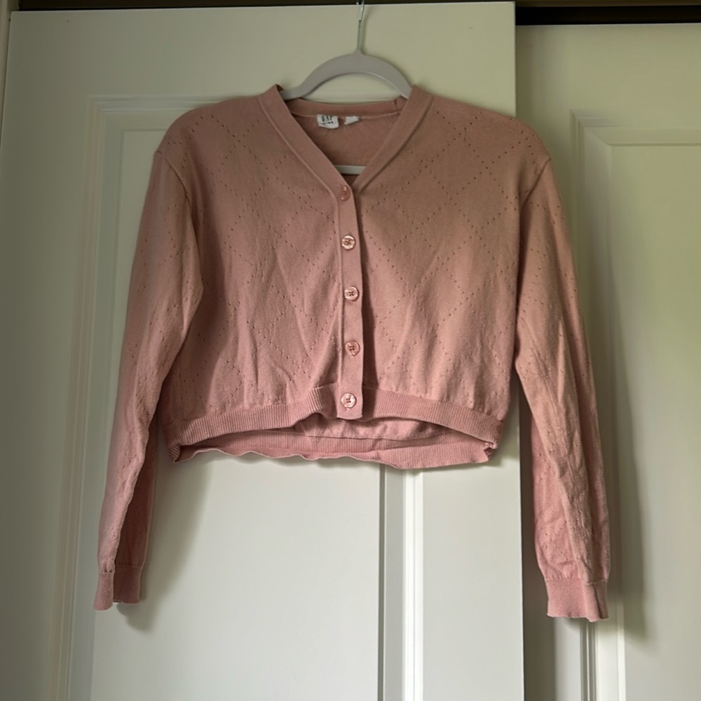 GAP Kids Pink Cardigan